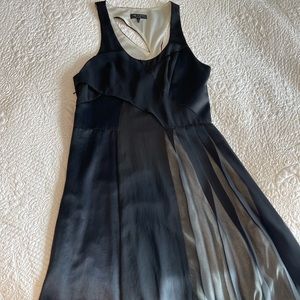 Rag & Bone black asymmetric dress.